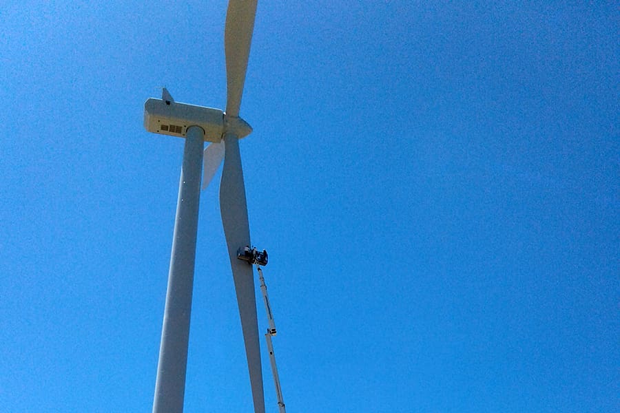 Spider Lifts For The Renewable Energy Industry